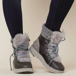 COPY - New Ugg Viki Waterproof Gray Snow Winter Boots